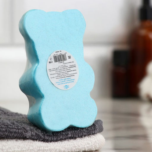 Цена за 3 шт. Бомбочка для ванн «Медвежонок» с ароматом яблока, 80 г