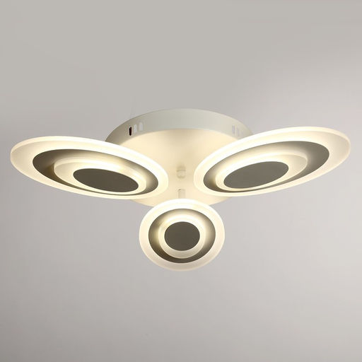 Люстра 114К006992 LED 50 Вт белый 55×55×10 см