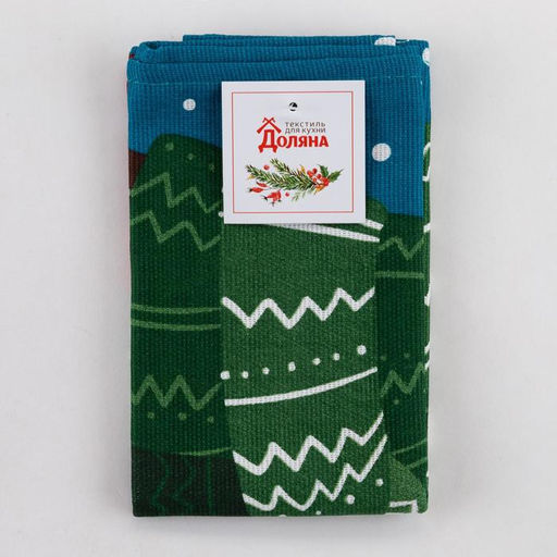 Полотенце Доляна Время теплых объятий 35х60 см,100% хлопок 160 г/м2  фото 6