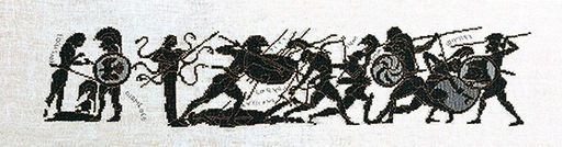 Набор для вышивания Thea Gouverneur 951А Ахиллес 67 х 18 см