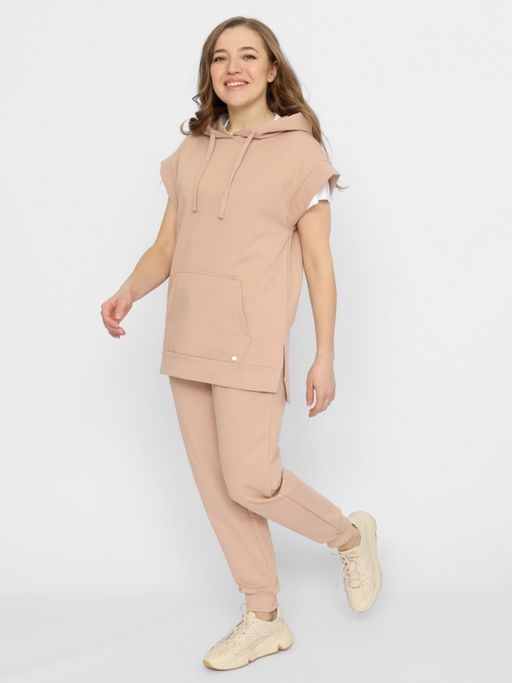CRB wear/FSSW 70118-31 Брюки женские,бежевый/Ex.Cherubino  фото 2