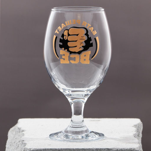 Бокал для пива с надписью Батя решает все, 400 мл