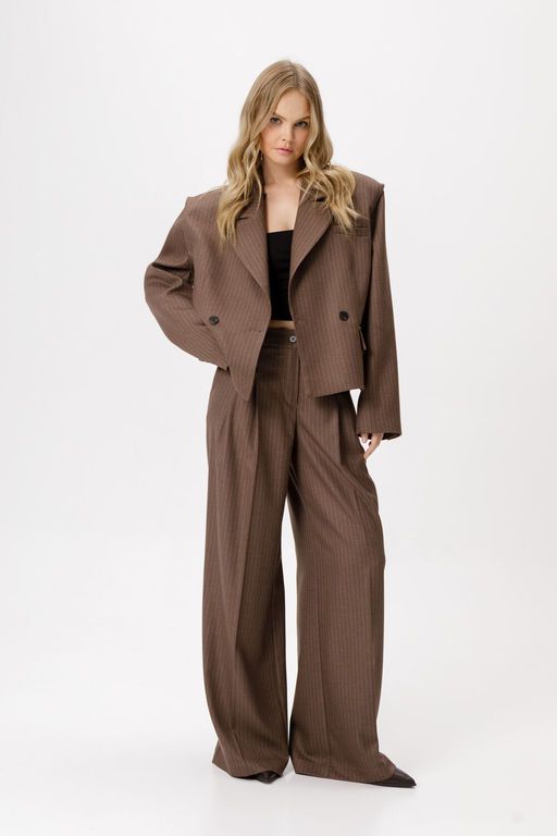 Жакет Pirs 6377 коричневый  фото 6