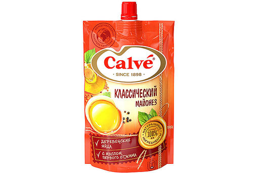 Calve, майонез Классический 50%, 400 г