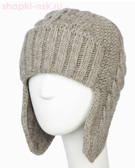 Бэрри Ушанка женская флис (56-58)