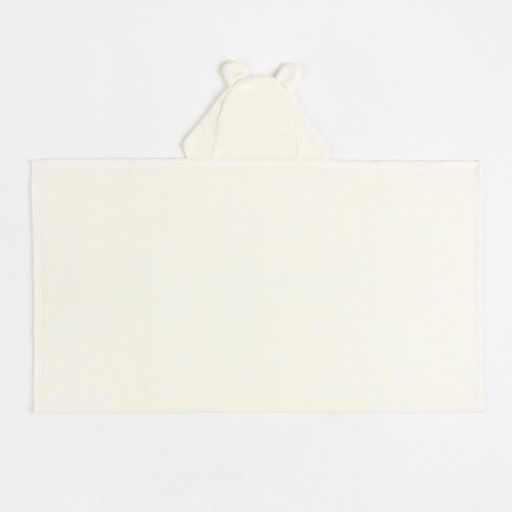 Полотенце с капюшоном Крошка Я, цвет белый, 67х120 см, 100% п/э, 280 г/м2  фото 10