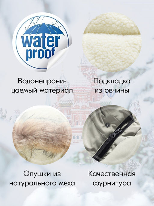 Куртка парка зимняя подростковая для мальчика с капюшоном и мехом светло-зеленого цвета 9447ZS - Mtforce фото 4