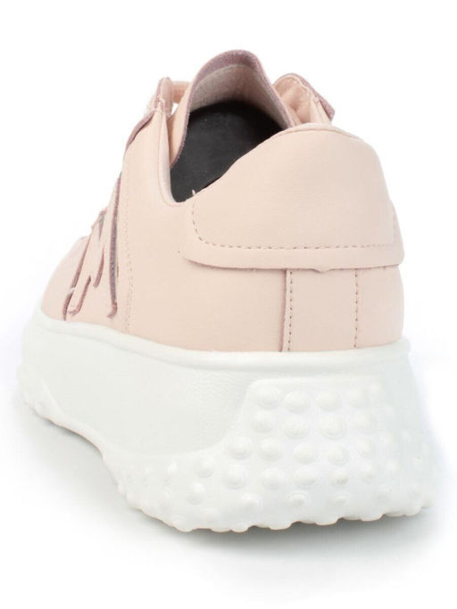 05-P11-2 LT. PINK Кроссовки женские (натуральная кожа)