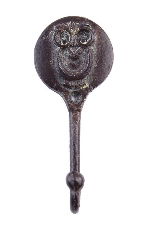 Вешалка-крючок № Пи12376 (аллюминий) Сова6шт/уп