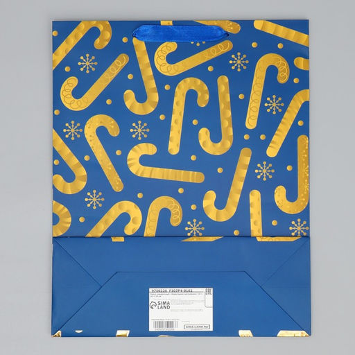 Цена за 2 шт. Пакет подарочный новогодний «Новогоднее настроение» 32 х 26 х 10 см