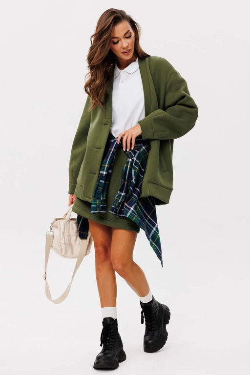 Кардиган GO F4092/28-02.164-170 хаки - Pirs фото 2