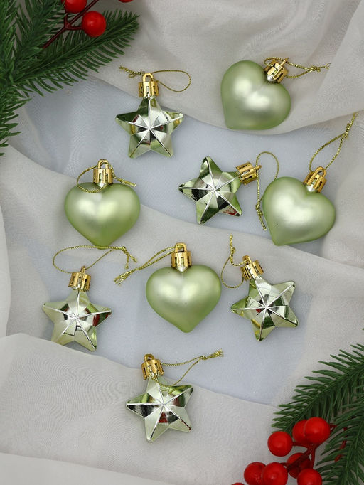 Ёлочные игрушки 58 шт. В гостях у Деда Мороза - Зимнее волшебство фото 7