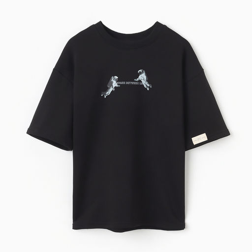 Футболка женская MIST Moon, размер 44, чёрная