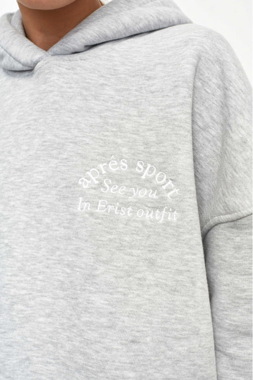 Худи Apres sport Light Gray - Erist store фото 4