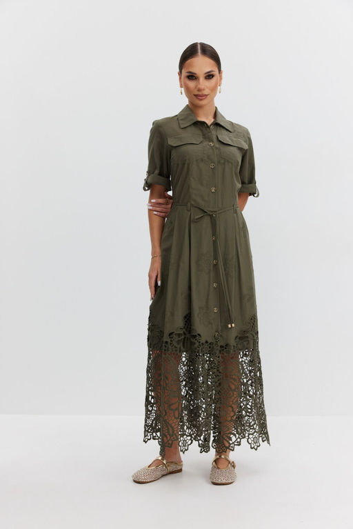 Платье Vesnaletto 4458-2 хаки
