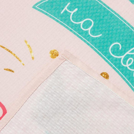 Полотенце Этель Лучшая дочь, 70х140 см, 100% хлопок 160гр/м2  фото 3