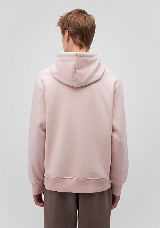 Mavi Logo Nak?sl? Kapusonlu Pembe Sweatshirt  фото 5
