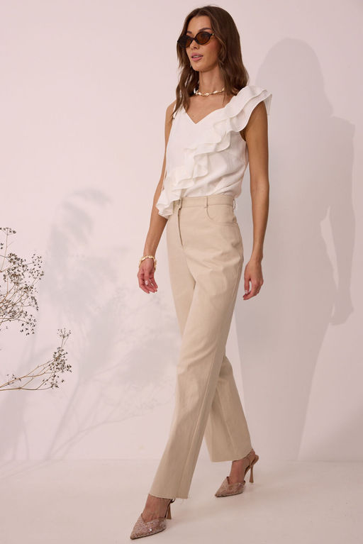 Топ LYUSHe 4105 молоко  фото 6