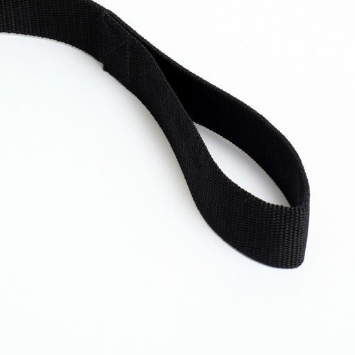 Поводок 7 м х 4 см, чёрный - Пижон фото 3