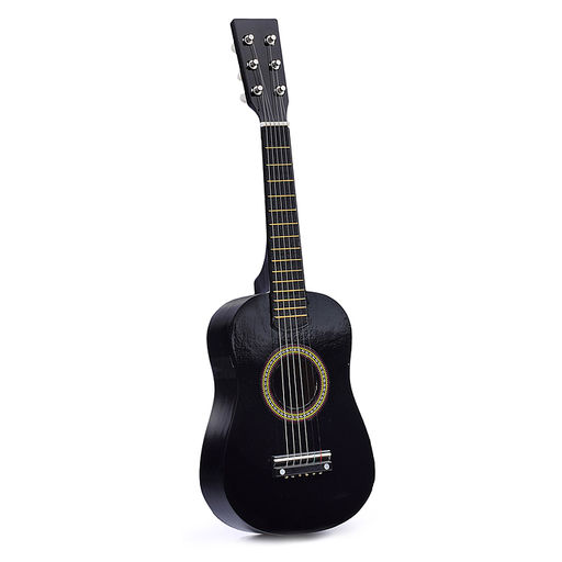 Гитара деревянная, 6 струн "Звонкая струна" в пакете