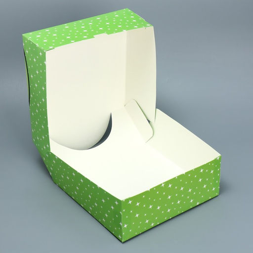 Коробка подарочная складная, упаковка, «Авокадо», 25×25×10 см