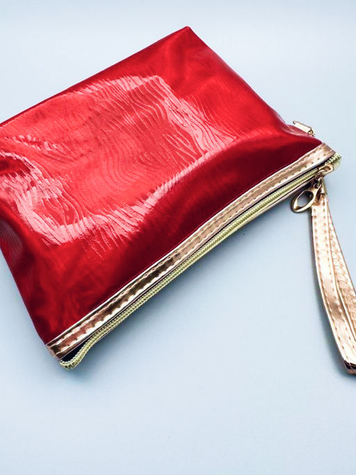 Sunflower Косметичка женская 813 HB, красный глянец