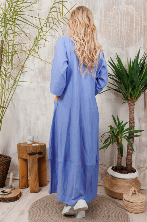 Платье AMORI 9701 василек  фото 3