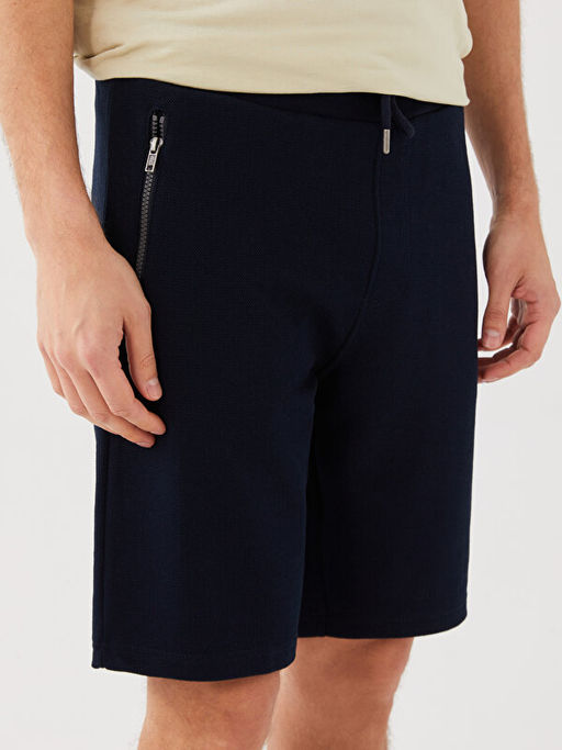 Slim Fit Beli Ba?lama Detayl? Erkek ?ort