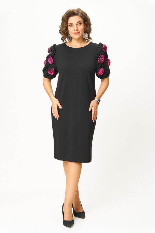 Платье Svetlana Style 2183 черный розы