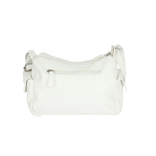 Сумка женская искусственная кожа Guecca-115, 2отд, плечевой ремень, белый SALE 264037 - Adelia фото 2