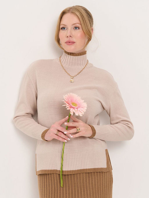 Джемпер Vay 5252-41535 из шерсти и полиамида  фото 7