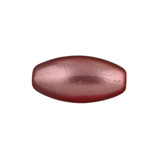 Бусина Zlatka пластик PFB-28 6 x 12 мм 50 шт 5 шт №07 гр.розовый