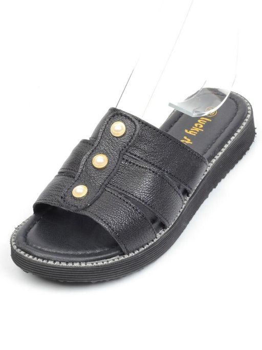 08-K18-A BLACK Сандалии женские (натуральная кожа) - Фабричный китай фото 7