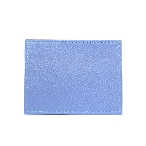 Визитница-кардхолдер Croco-ВК-213 н/к, 1отд, 3карм, голубой флотер (вп) (18) 260796  фото 2