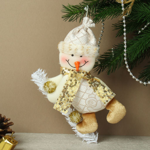 Цена за 1 шт. Новогоднее украшение 14х21 см / LC24Y-013 /уп 150/600/ (Дед Мороз ) - Галеонтрейд фото 7