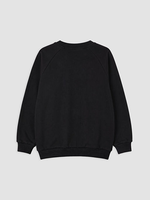 Bisiklet Yaka Be?ikta? Nak??l? Erkek ?ocuk Sweatshirt