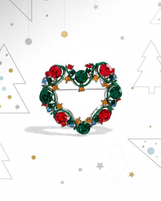 Брошь Новогодний стиль