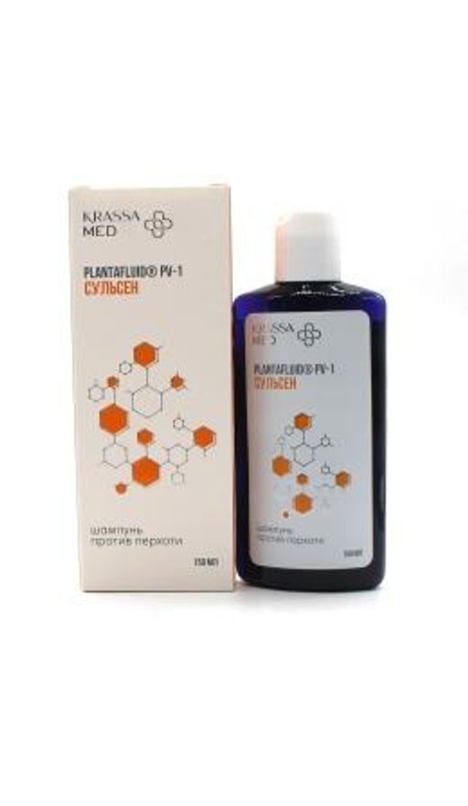 Krassa MED Hair Care Шампунь против перхоти Сульсен 150мл.12 /КМ40743С/