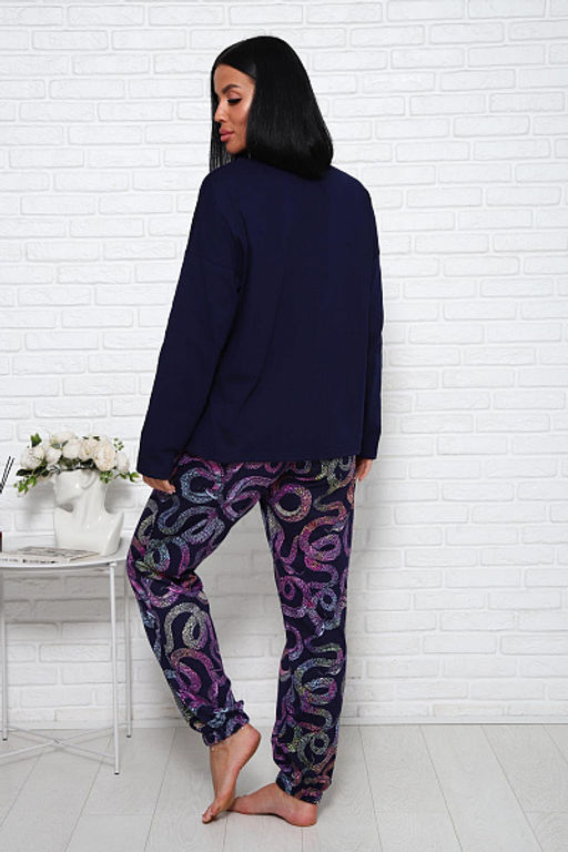 Костюм с брюками (01027. малиновый) - Плиона фото 13