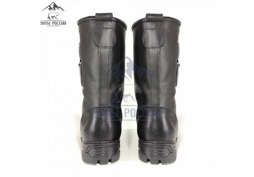 Сапоги мужские Сибирь, черные, литая подошва