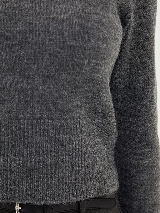 Bisiklet Yaka Kad?n Triko Kazak