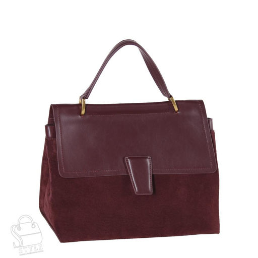 Сумка женская кожаная 68870BDAA wine red Baidou/30 в Новосибирске