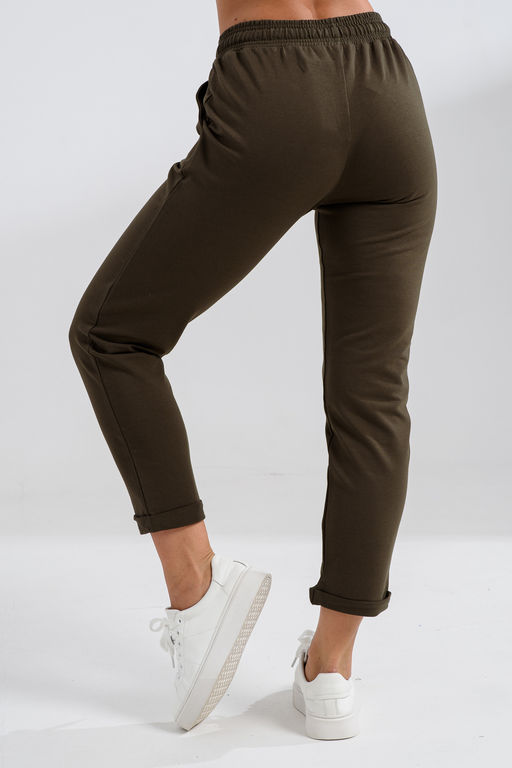 Брюки женские Натали 67168/1 из хлопка с эластаном  фото 6