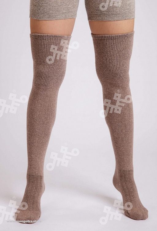 Чулки из монгольской шерсти (арт. 01127)