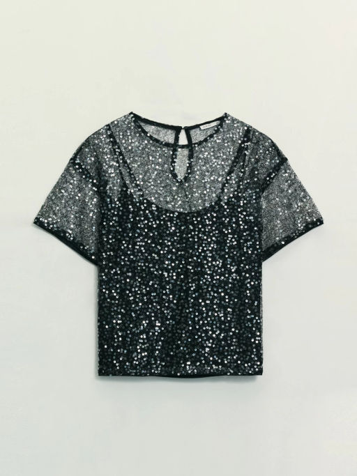 Топ из пайеток / Zarina