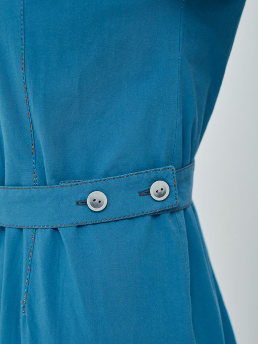 Платье с карманом на поясе OD-285-5