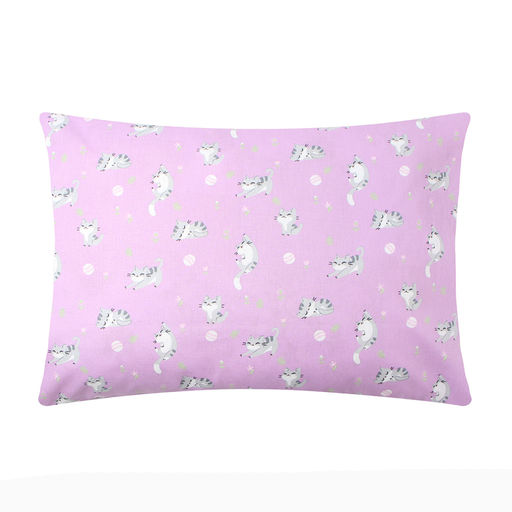 Наволочка Этель Funny cat 50х70 см, 100% хлопок, бязь  фото 3