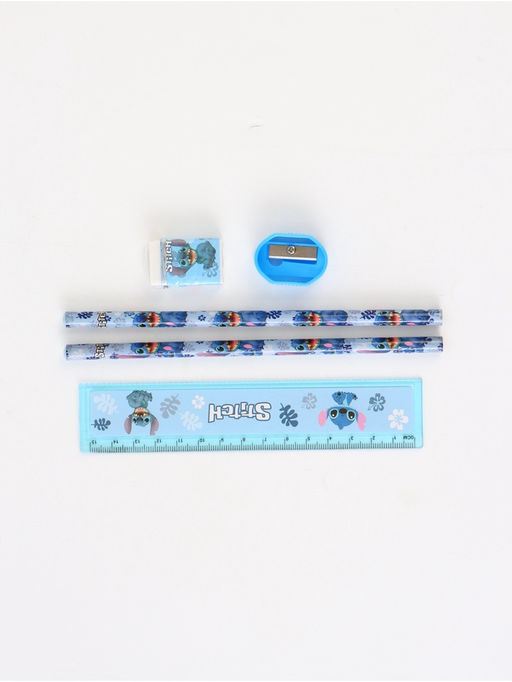 Набор 5 предметов в пенале Стич