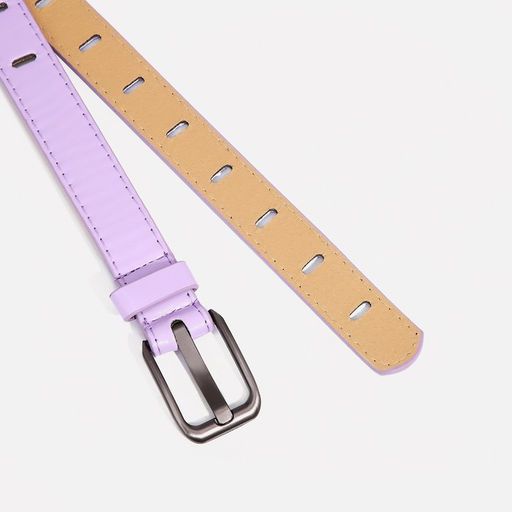 Ремень женский, ширина 2,2 см, пряжка металл, цвет сиреневый - Simaland фото 2