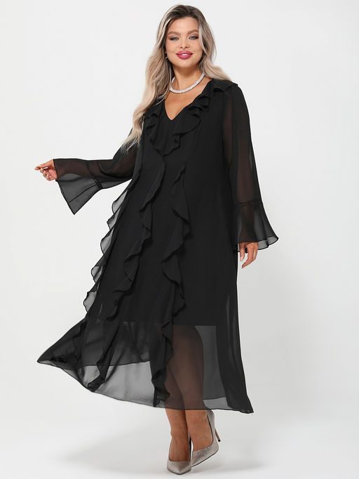 Платье Лиричи 0372-1ам черный